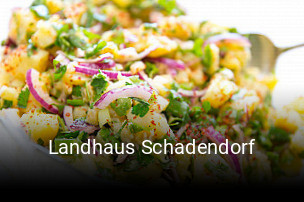 Landhaus Schadendorf essen bestellen