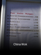 China Wok essen bestellen