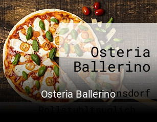 Osteria Ballerino online delivery