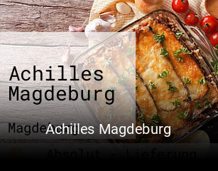 Achilles Magdeburg essen bestellen