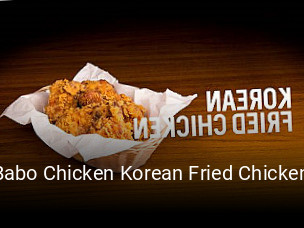 Babo Chicken Korean Fried Chicken online delivery