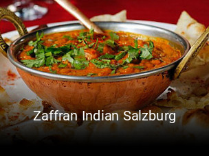 Zaffran Indian Salzburg essen bestellen