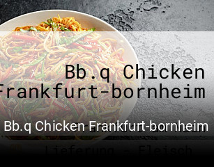 Bb.q Chicken Frankfurt-bornheim online bestellen