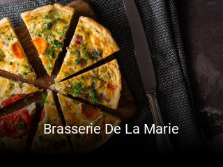 Brasserie De La Marie essen bestellen