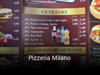 Pizzeria Milano online delivery