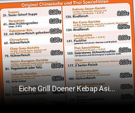 Eiche Grill Doener Kebap Asia Bistro online bestellen