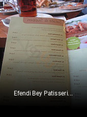 Efendi Bey Patisserie Cafe online bestellen