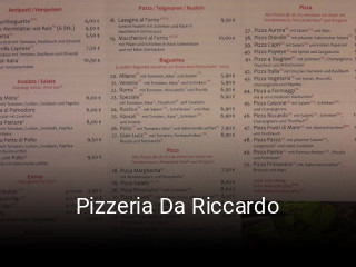 Pizzeria Da Riccardo essen bestellen