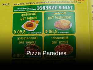 Pizza Paradies essen bestellen