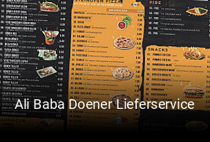 Ali Baba Doener Lieferservice essen bestellen