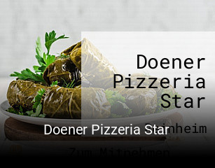 Doener Pizzeria Star online bestellen