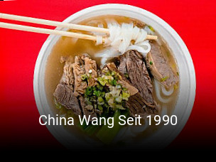 China Wang Seit 1990 essen bestellen