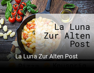 La Luna Zur Alten Post essen bestellen