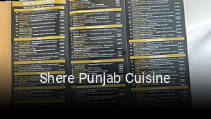Shere Punjab Cuisine bestellen