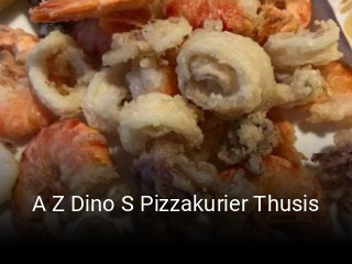 A Z Dino S Pizzakurier Thusis essen bestellen