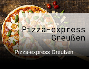 Pizza-express Greußen online bestellen