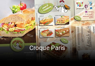 Croque Paris essen bestellen