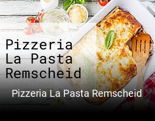 Pizzeria La Pasta Remscheid bestellen