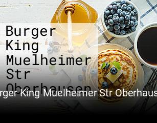 Burger King Muelheimer Str Oberhausen bestellen