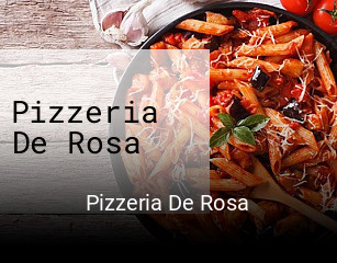 Pizzeria De Rosa bestellen