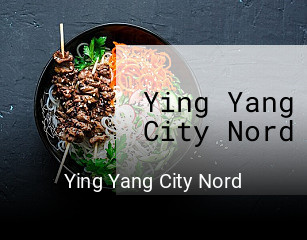 Ying Yang City Nord essen bestellen