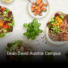 Dean David Austria Campus essen bestellen