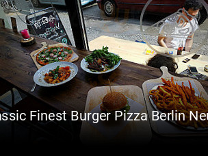 Classic Finest Burger Pizza Berlin Neukölln bestellen