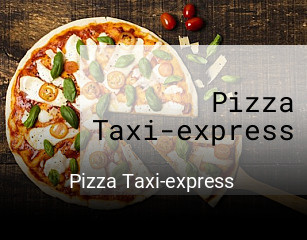 Pizza Taxi-express bestellen