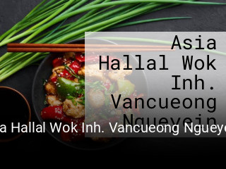 Asia Hallal Wok Inh. Vancueong Ngueyein bestellen