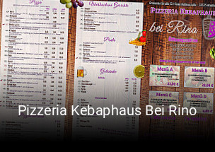 Pizzeria Kebaphaus Bei Rino bestellen