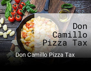 Don Camillo Pizza Tax online delivery