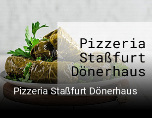 Pizzeria Staßfurt Dönerhaus essen bestellen