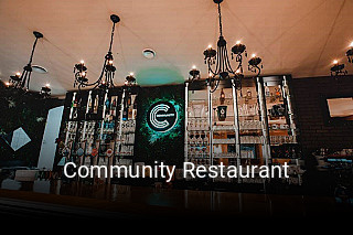 Community Restaurant essen bestellen
