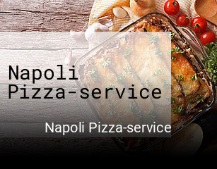 Napoli Pizza-service essen bestellen