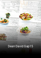 Dean David Gap15 essen bestellen