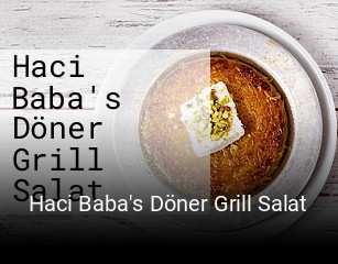 Haci Baba's Döner Grill Salat essen bestellen