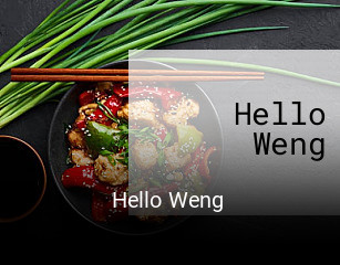 Hello Weng essen bestellen