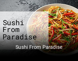 Sushi From Paradise bestellen