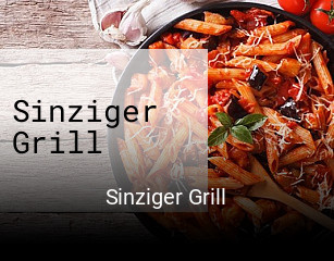 Sinziger Grill online delivery