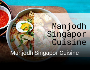 Manjodh Singapor Cuisine online delivery