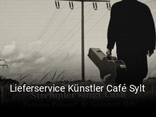 Lieferservice Künstler Café Sylt online delivery