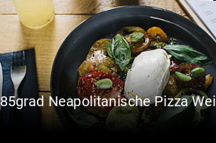 485grad Neapolitanische Pizza Wein essen bestellen