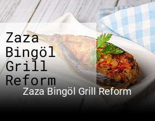 Zaza Bingöl Grill Reform online bestellen