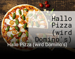 Hallo Pizza (wird Domino's) online delivery