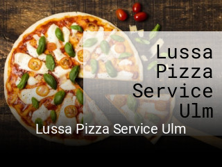 Lussa Pizza Service Ulm essen bestellen