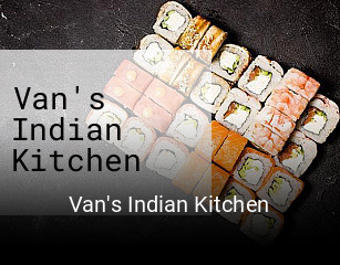 Van's Indian Kitchen essen bestellen