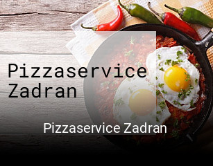 Pizzaservice Zadran bestellen