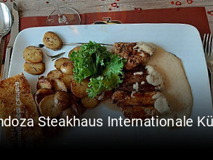 Mendoza Steakhaus Internationale Küche bestellen