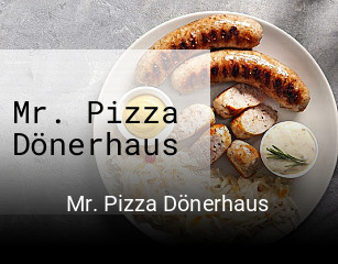 Mr. Pizza Dönerhaus essen bestellen