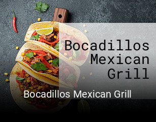 Bocadillos Mexican Grill online delivery